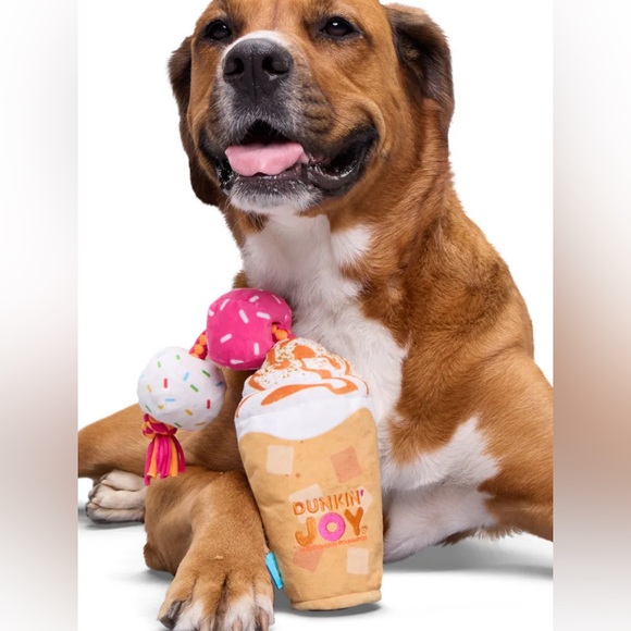 Bark x Dunkin - Pumpkin Signature Latte Dog Toy - Picture 3 of 6